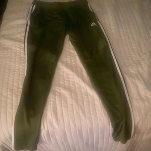 Army Green Addias pants